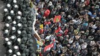 Anti-austerity protests held in Europe