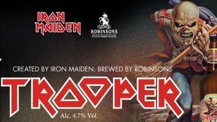 British MPs quaffing Iron Maiden ale