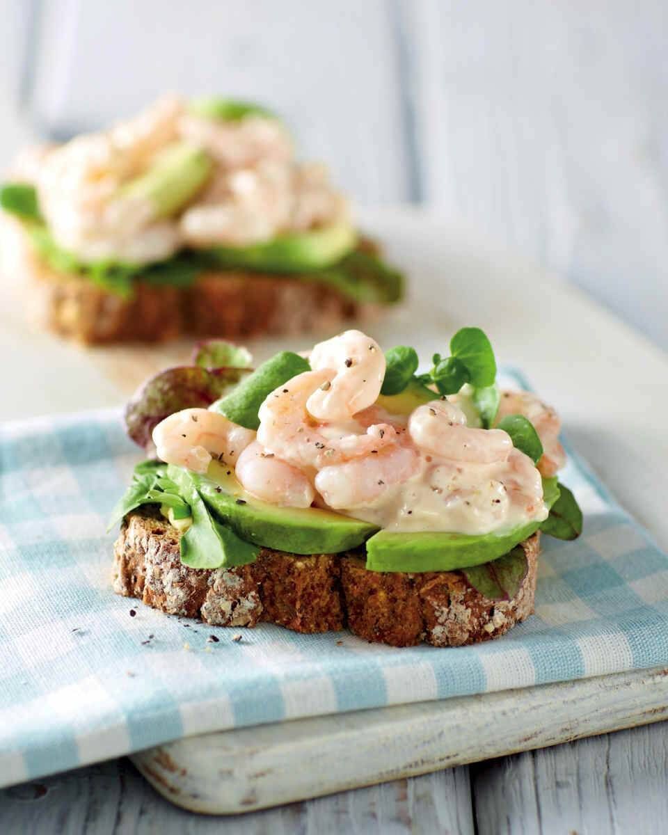 Prawn Cocktail Open Sandwich Prawn Cocktail Open Sandwich