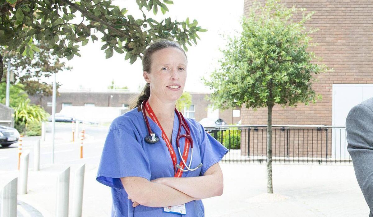 Dr Corinna Sadlier, CUH, says it's not all doom and gloom as lockdown lifts. Picture: Gerard McCarthy Dr Corinna Sadlier, CUH, says it's not all doom and gloom as lockdown lifts. Picture: Gerard McCarthy