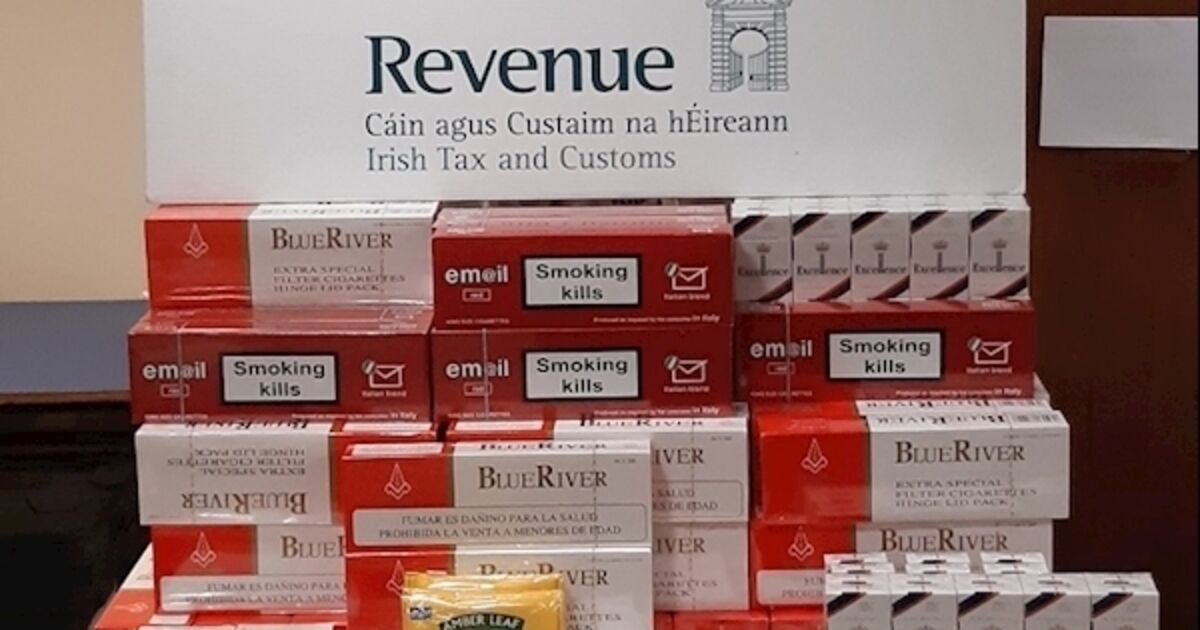 24,000 cigarettes worth €16,400 seized in Wexford