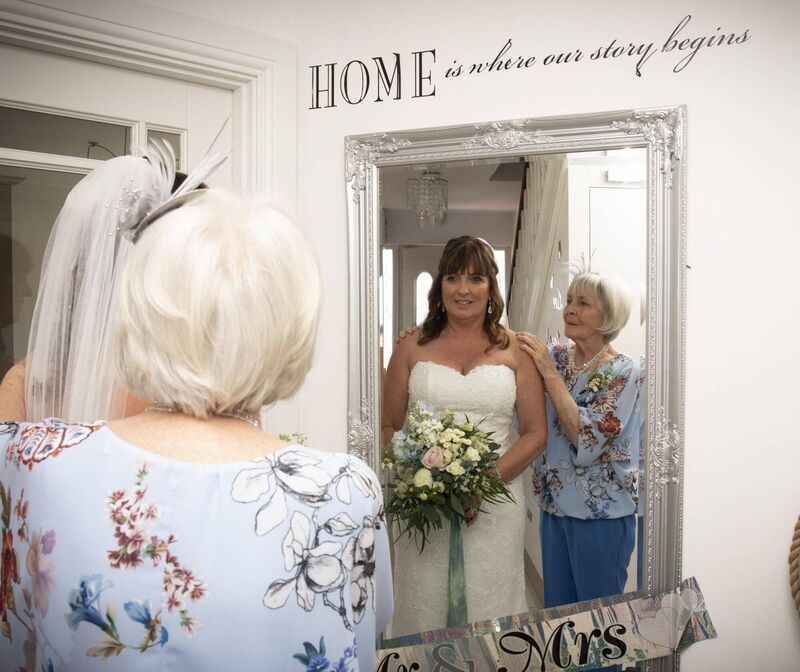 Anne Kelliher with her mother Margaret O'Connor.