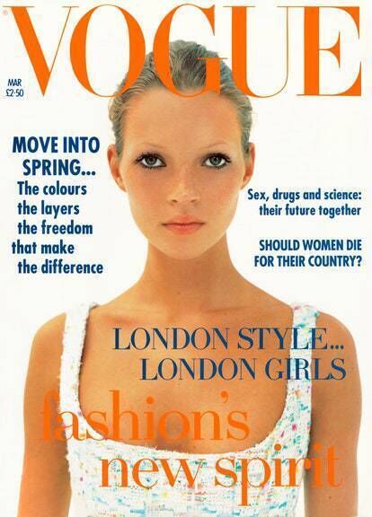 Kate Moss stuns in new Vogue cover
