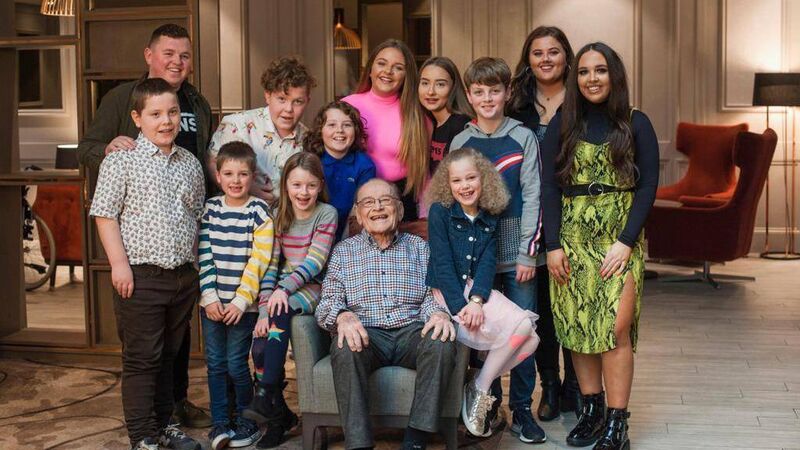 It's officially Christmas: Larry Gogan's grandkids help kick the season off in a special radio tribute