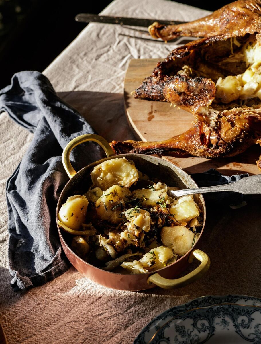 Potato and Lemon Stuffing