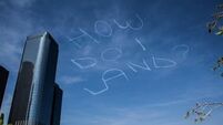 Seen in the skies of LA recently