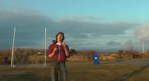 Donegal lads have fun with their balls