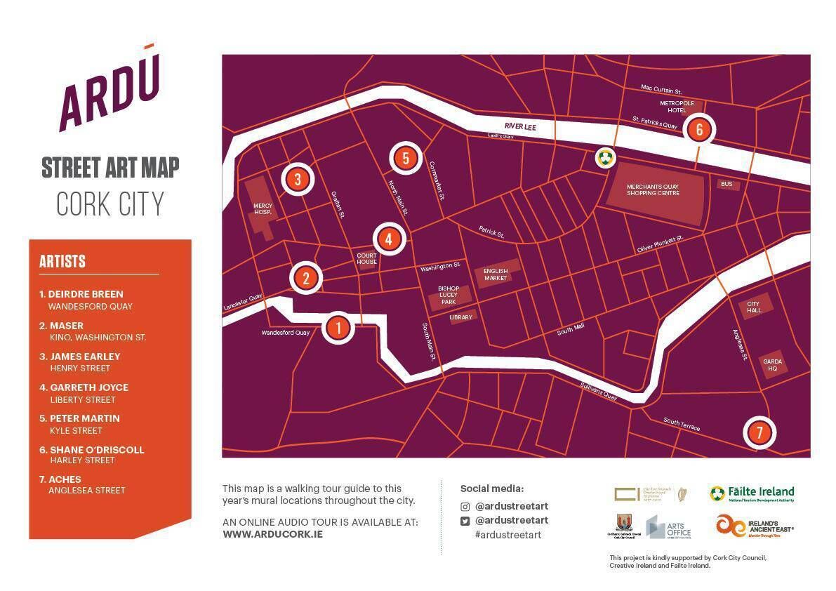 Ardú street art map