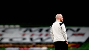 <p>Dundalk's Shane Keegan: 'I don’t think we were that bad against Rapid. We were a bit disappointed with our first-half performance.' Picture: INPHO/Ryan Byrne</p>