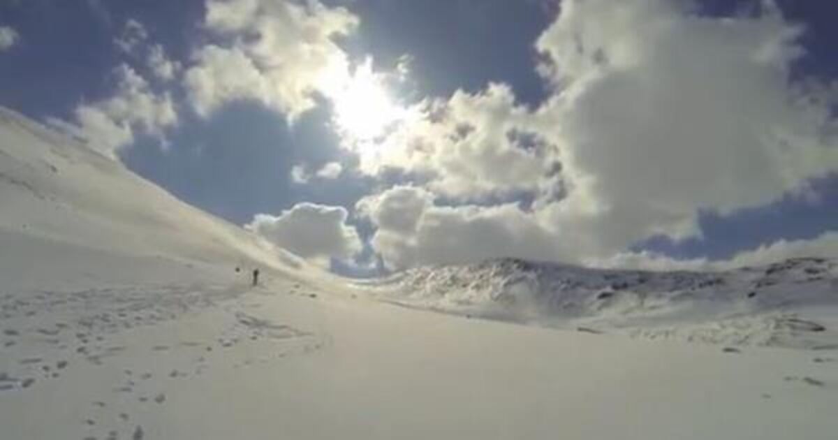 Skiing in Ireland? In April?