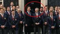 Lions visit No 10…to act the maggot apparently