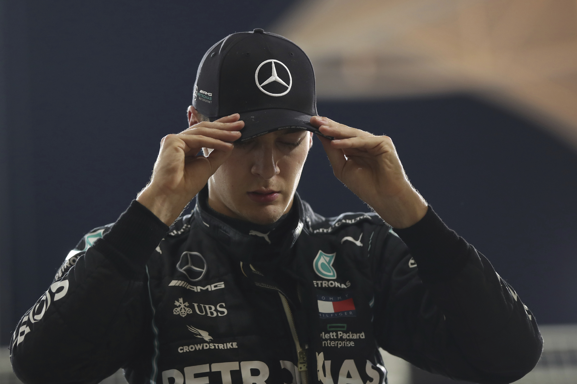 Lewis Hamilton replacement George Russell narrowly beaten to Sakhir Grand Prix pole