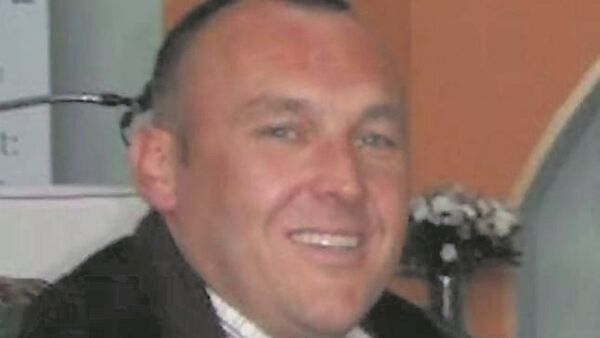The original security firm is replaced by a group involving two individuals later named in the High Court as Derek O’Driscoll, 46, pictured, and Derek Reilly, 36 The original security firm is replaced by a group involving two individuals later named in the High Court as Derek O’Driscoll, 46, pictured, and Derek Reilly, 36