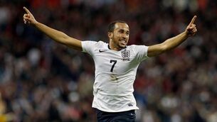 Townsend marks England debut in style