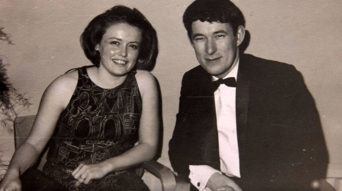Seamus Heaney and wife Marie, in the 1960s. Pic: John Riordan/BBC Pictures