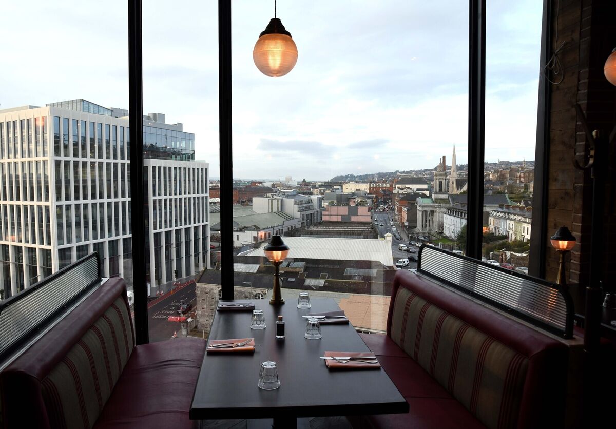 Sophie's rooftop restaurant in The Dean. Picture: Denis Minihane. Sophie's rooftop restaurant in The Dean. Picture: Denis Minihane.