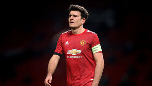 Harry Maguire is ready to lead United into battle in Germany (Martin Rickett/PA)