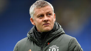 <p>Ole Gunnar Solskjaer will be without two key forwards (Paul Ellis/PA)</p>