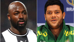 <p>Hulk and Jetro Willems have been linked with the Premier League (Nigel French/Martin Rickett/PA)</p>