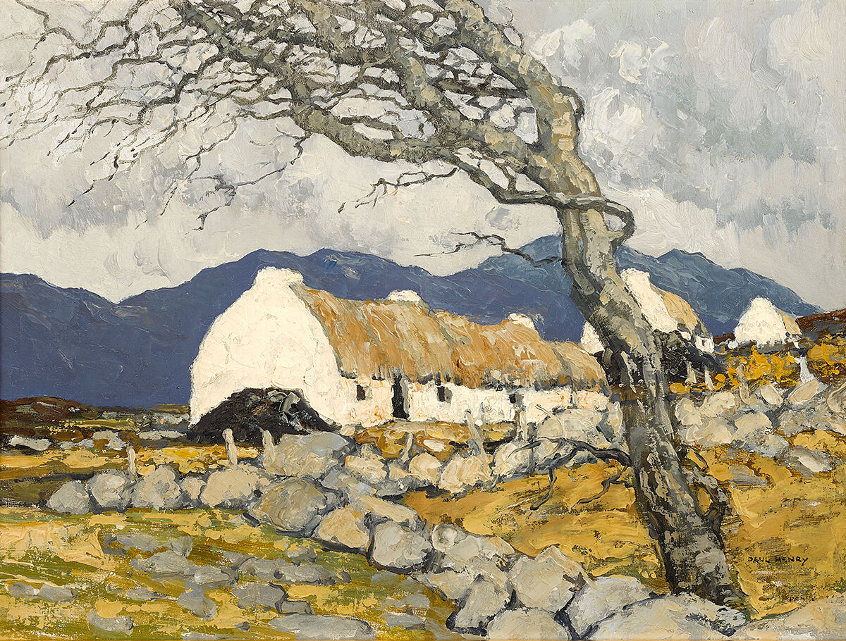 The Stony Fields of Kerry by Paul Henry at Whyte's.