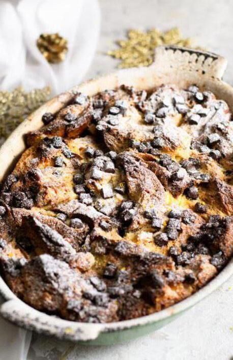 Chocolate Panettone Bread and Butter Pudding
Chocolate Panettone Bread and Butter Pudding