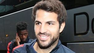 Fabregas: I'm very happy at Barcelona