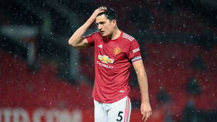 <p>Manchester United failed to reach the Champions League knock-out stages after defeat to RB Leipzig. Picture: Michael Regan/PA</p>