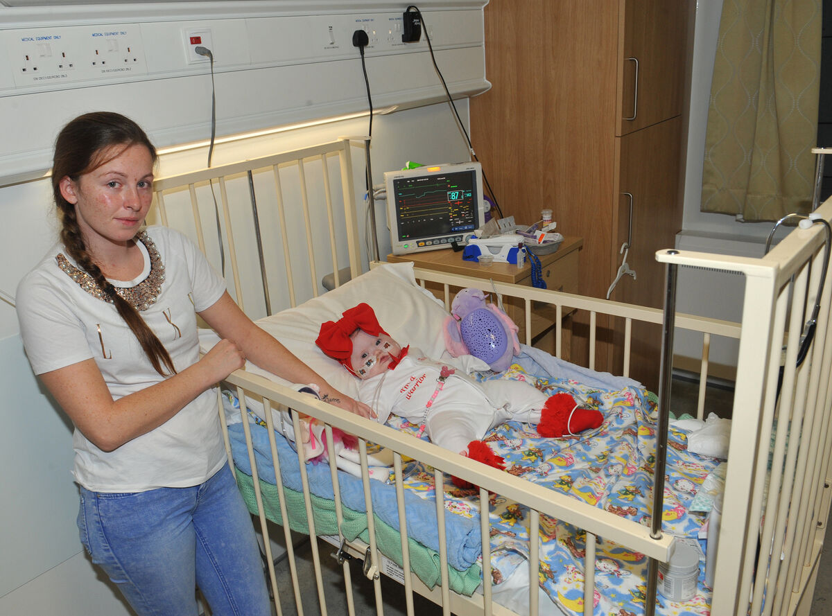 Ivana Russell and her baby girl Lillyanna Heaphy. Picture: Larry Cummins Ivana Russell and her baby girl Lillyanna Heaphy. Picture: Larry Cummins