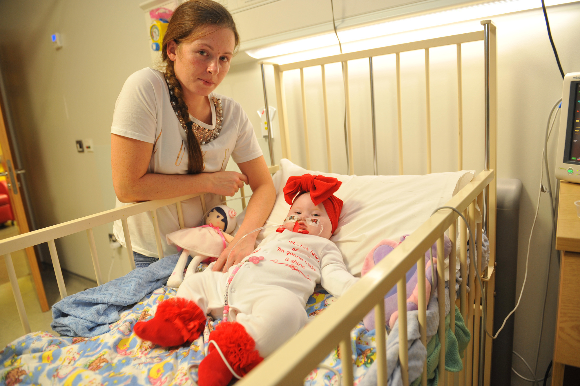 Family hopes baby girl who underwent open-heart surgery will be home for Christmas