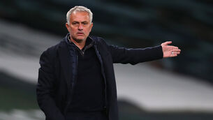 <p>Jose Mourinho said Manchester United are now among the favourites to win the Europa League (Clive Rose/PA)</p>