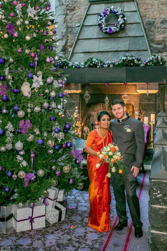 Sharanya Pradeep and Jonathan Reck had planned to get married in Kerala but had a super day in Clontarf Castle.