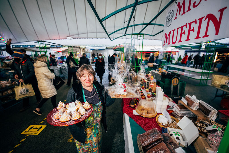 Baker Claudia Coleman at the Milk Market in Limerick. 'Not everybody is back yet. My regulars, there's still some missing who are terrified'. Picture: Brian Arthur Baker Claudia Coleman at the Milk Market in Limerick. 'Not everybody is back yet. My regulars, there's still some missing who are terrified'. Picture: Brian Arthur