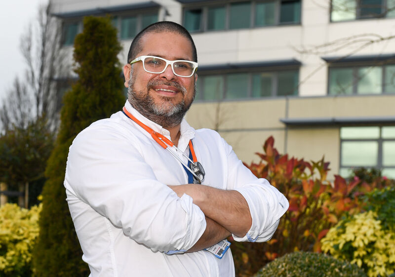 Dr Juan Trujillo, consultant in paediatric allergy at Cork University Hospital. Picture: David Keane. Dr Juan Trujillo, consultant in paediatric allergy at Cork University Hospital. Picture: David Keane.