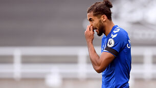 <p>Everton manager Carlo Ancelotti admits Dominic Calvert-Lewin will have to be rested in December. Picture: Michael Regan/PA</p>