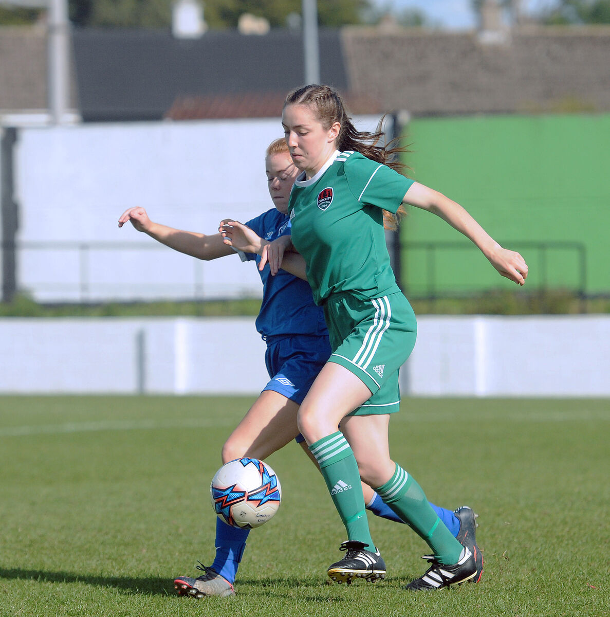 Riona Crowley in action for Cork City U17s in 2018.
