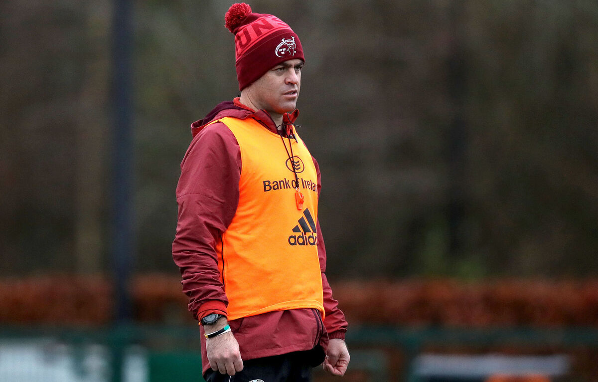 Munster head coach Johann van Graan