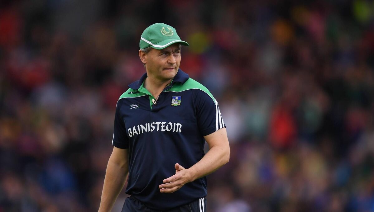 TJ Ryan as Limerick manager in 2016 Photo by Stephen McCarthy/Sportsfile