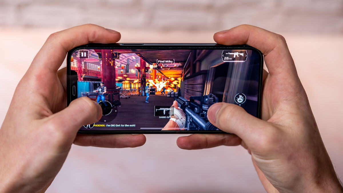 Apple iPhone 12 Pro Max is excellent for gaming and watching movies.