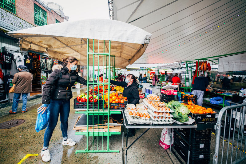 The Milk Market in Limerick where most of the traders have continued to operate throughout the coronavirus crisis. Picture: Brian Arthur The Milk Market in Limerick where most of the traders have continued to operate throughout the coronavirus crisis. Picture: Brian Arthur