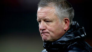 <p>Chris Wilder’s Sheffield United are bottom of the Premier League with one point from 12 games. Picture: Nick Potts/PA</p>