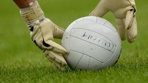 General view of a gaelic football 26/6/2011