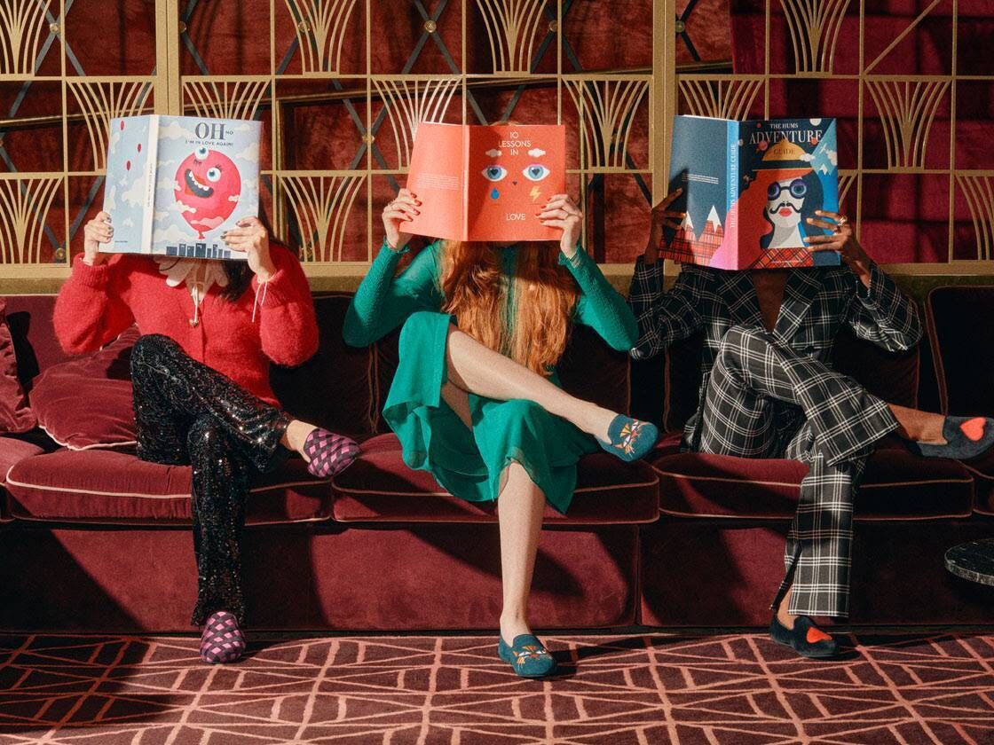 Hums and &amp; Other Stories co-lab slippers, &amp; Other Stories, €65-€75