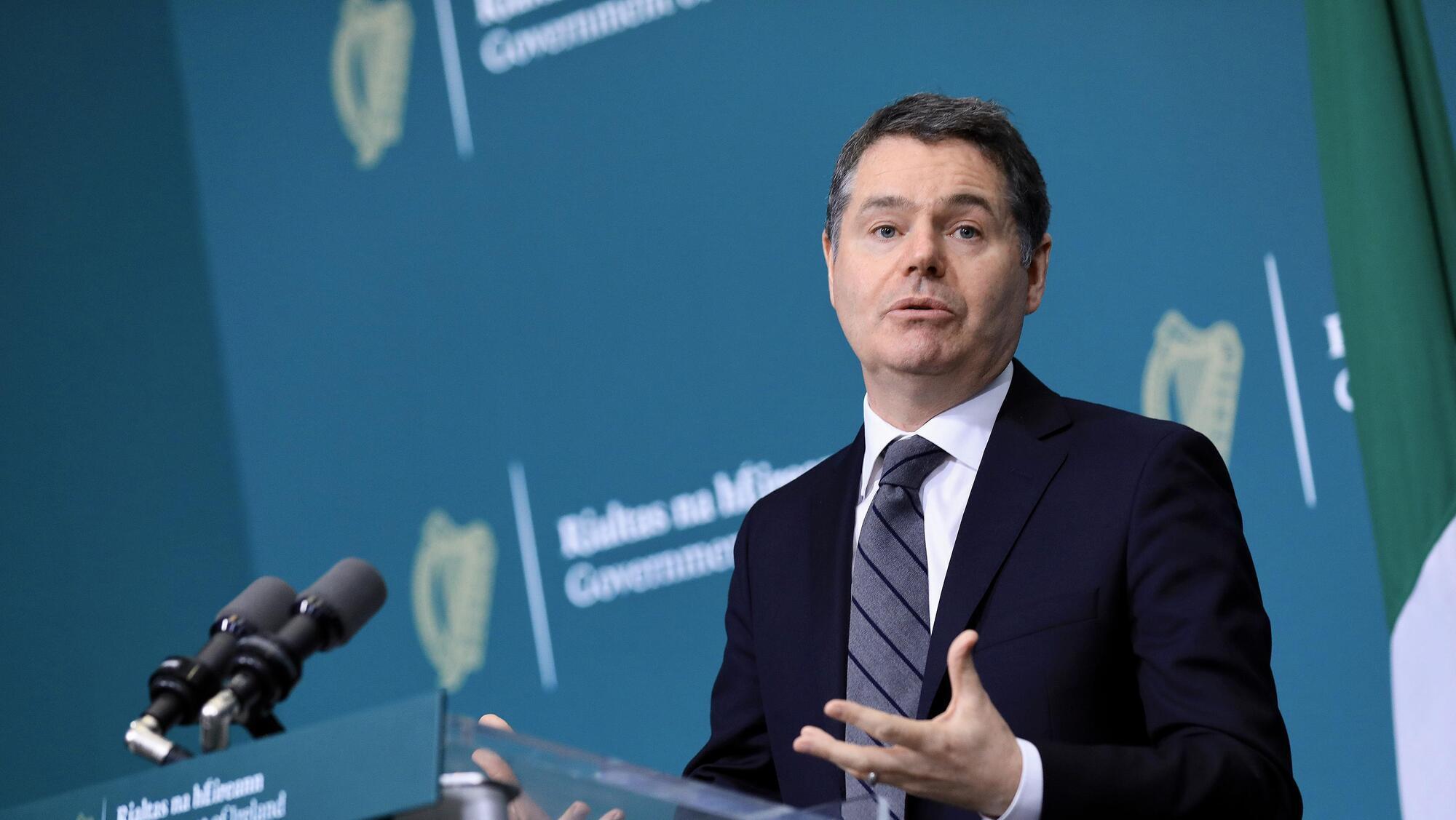 Finance Minister Paschal Donohoe says he does not envisage any extra pension levy for public servants for the lifetime of the newly agreed pay deal. Picture: Julien Behal