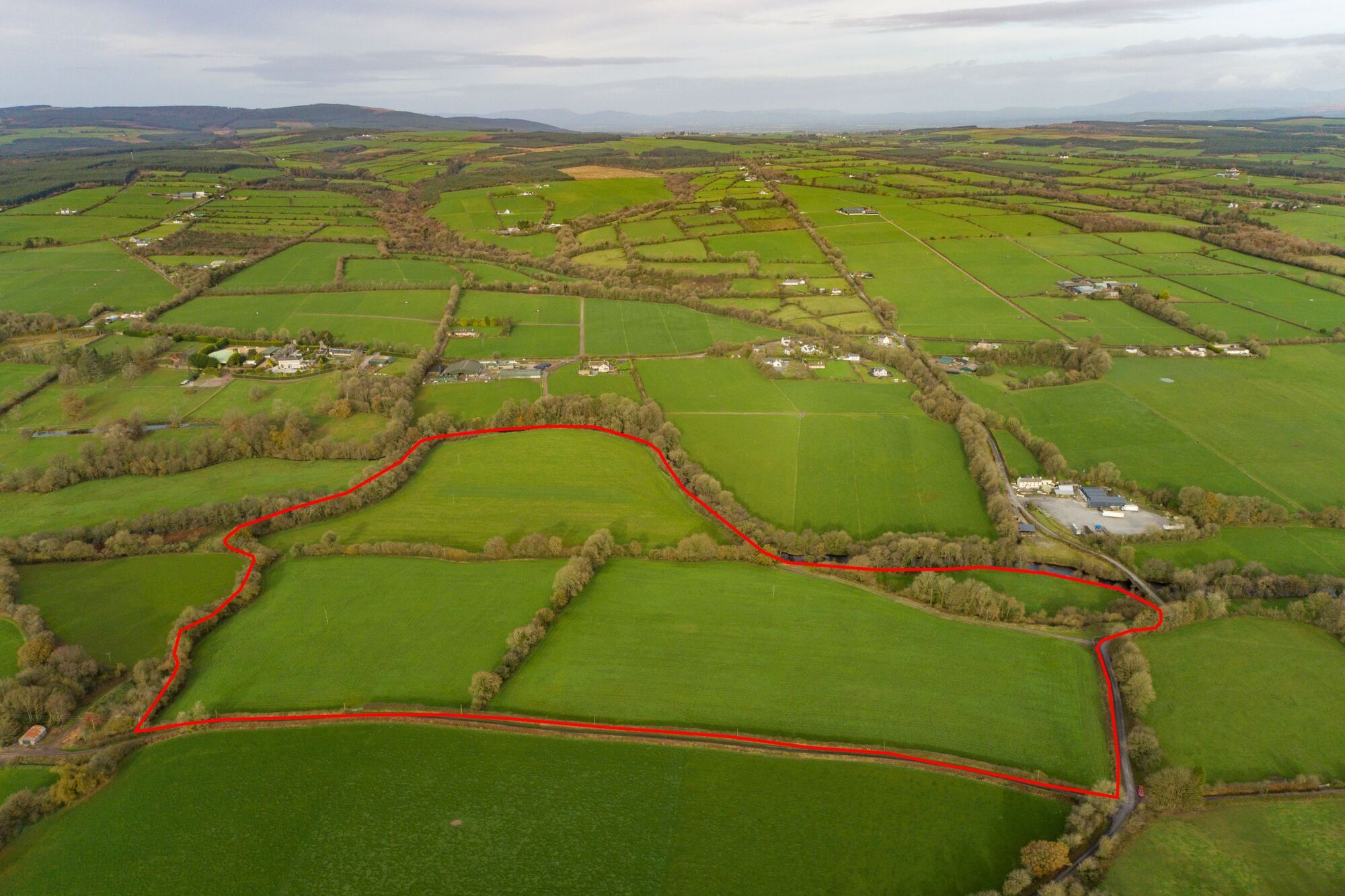 The 41 acres at Corbally, near Fermoy,  one of two farm properties for sale in the Rathcormac area.