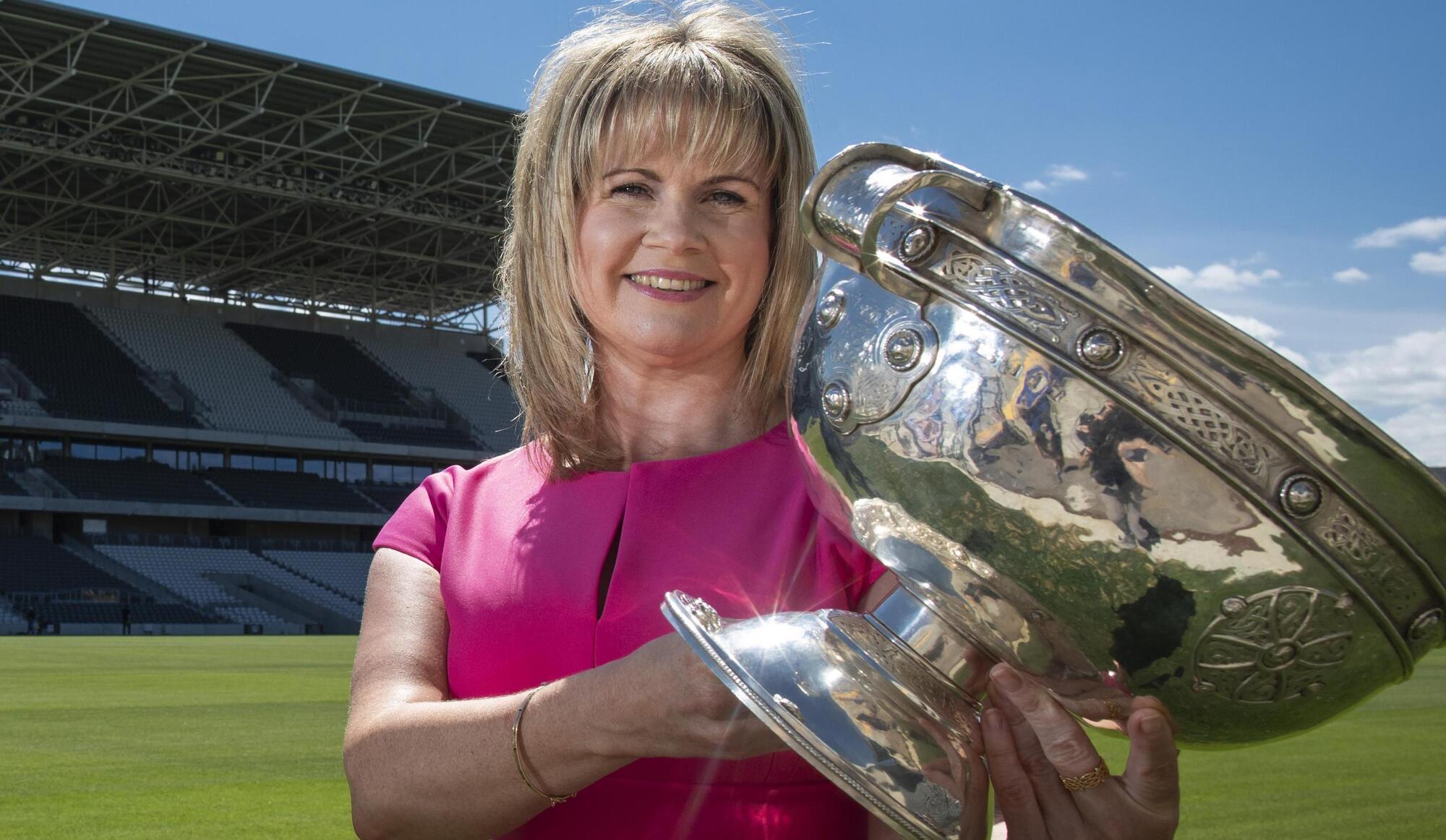 Outgoing Cork GAA chair Tracey Kennedy. Picture: Cathal Noonan