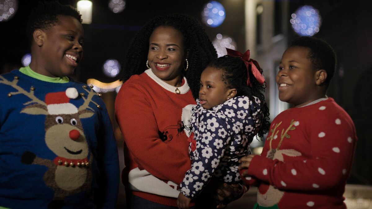 The Cork Nativity: Deborah Oniah and family 