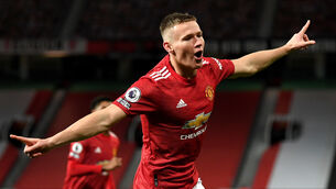 <p>Scott McTominay got Manchester United off to a flying start (Michael Regan/PA)</p>