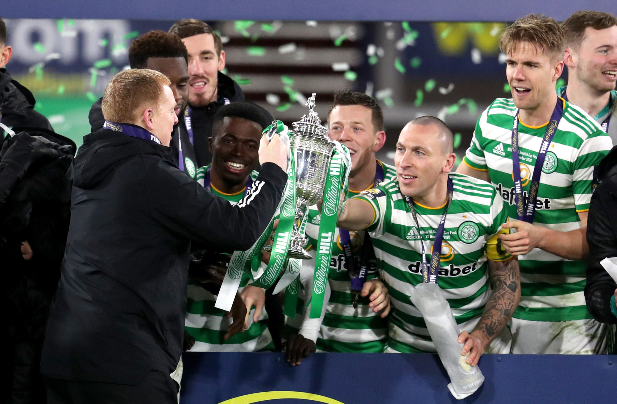 'I must be doing something right': Neil Lennon becomes first treble-winning player and manager