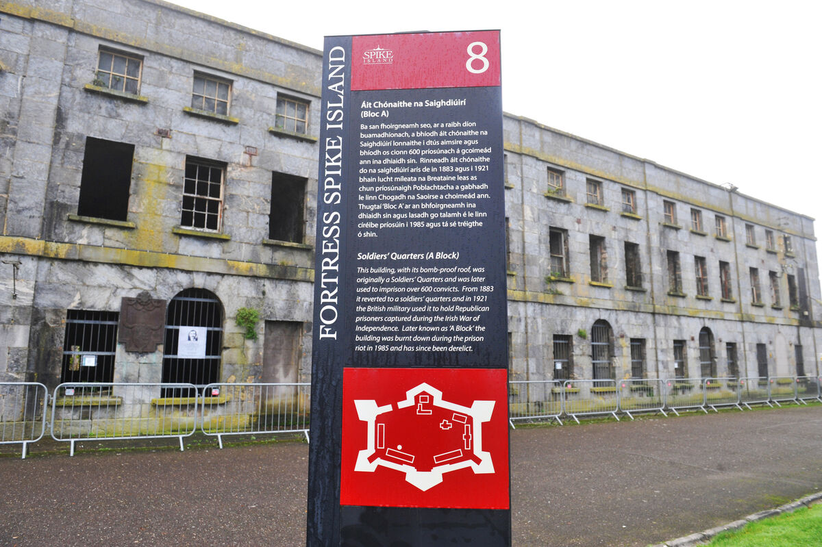 Block A on Spike Island.