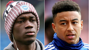 <p>Yves Bissouma has been linked with a move to Manchester United and Jesse Lingard with a move away (PA)</p>